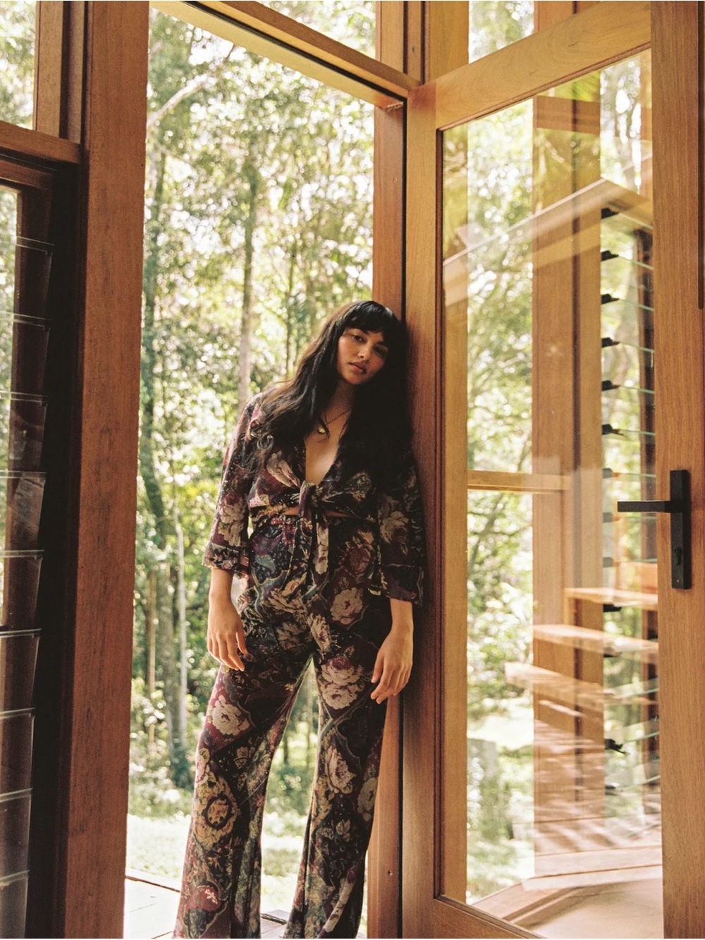 ISO FLORAL PANTS dazedbutamazed SIZE 1